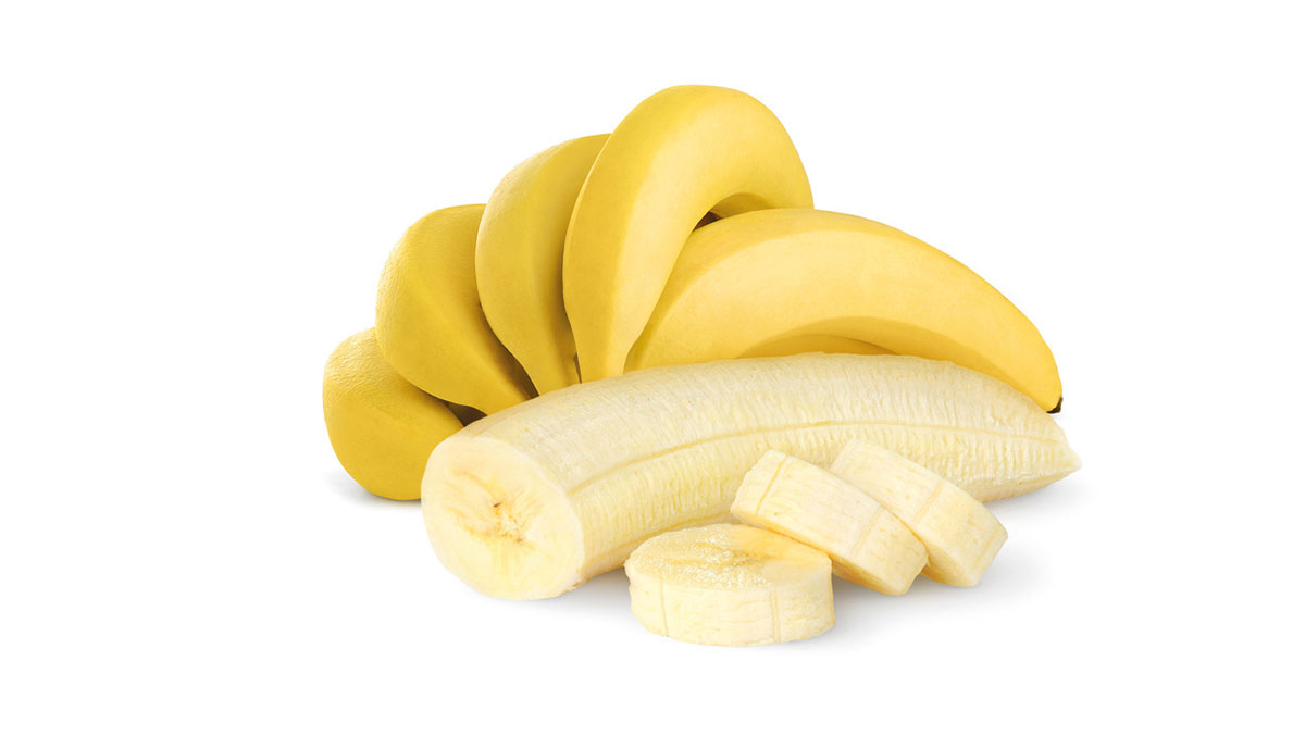 Banane geschält